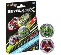 Beyblade X Chain Incendio 5-60HT and Arrow Wizard 4-60N Top Dual Pack Set