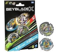 Beyblade X Dual Pack Bite Croc 3-60Lf Et Sting Unicorn 4-60P, 2Toupies De Compétition A Rotation Droite, Des 8 Ans Multicolore G