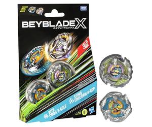Beyblade X Dual Pack Bite Croc 3-60LF et Sting Unicorn 4-60P, Toupie Détachable, Jouet pour Garçons et Filles dès 8 Ans, pour Enfants et Ados
