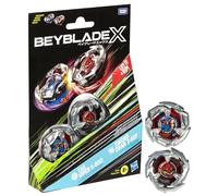 Beyblade X Dual Tail Viper 5-80O et Sword Dran 3-60F, Pack de toupies détachables, Dès 8 ans