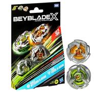 Beyblade X Dual Pack Gale Wyvern 5-80GB et Tail Viper 3-80HN, Toupies de Competition à Rotation Droite avec Pièces en Métal Authentiques, Jouets pour Enfants dès 8 Ans