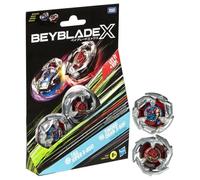 Beyblade X Dual Tail Viper 5-80O et Sword Dran 3-60F, Pack de toupies détachables, Dès 8 ans