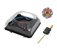 Beyblade X Ensemble de stade double extrême avec Beyblade X BX-37, fonctionnant avec 3 piles alcalines AA (vendues séparément)