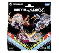 Collaboration Beyblade X Jurassic World Spinosaurus Contre Quetzalcoatlus, Multipack