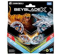 Beyblade X Jurassic World T Rex Mosasaurus Coffret Ages 8+ G1894