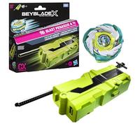 Beyblade X, Lanceur Porte-toupie avec toupie Takara Tomy à Rotation Droite de Type Attaque, toupies de compétition, dès 8 Ans