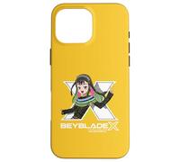 Beyblade X Multi Nana-IRO Logo Coque pour iPhone 16 Pro Max