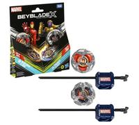 Beyblade X Multipack Toupie Iron Man 4-80B vs. Thanos 4-60B, Marvel , Dès 8 ans