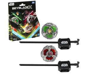 Beyblade X Multipack Toupie Luke Skywalker 4-80B vs. Darth Vader 4-60B, Star Wars, Dès 8 ans