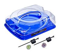Beyblade X Set de combat Descente-choc avec arène Beystadium, 2 toupies et 2 lanceurs, dès 8 ans