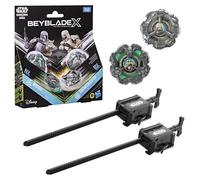 Beyblade X Star Wars Collab, Grogu vs. Snowtrooper, 2 toupies de compétition Takara Tomy, 2 lanceurs, jouets Star Wars, dès 8 ans