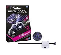 Beyblade X Starter Pack, Dark Perseus B 6-80W CX, Toupie de Combat avec Lanceur Inclus, Vitesse et Puissance, Jouet pour Enfants, Dès 8 Ans