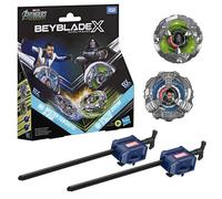 Beyblade X Starter Pack Dual Docteur Doom 0-80LO c. M. Fantastique 9-65A 2 toupies de compétition Takara Tomy 2 lanceurs dès 8 an