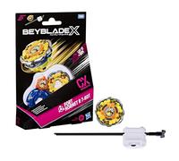 Beyblade X Starter Pack Fort Hornet R 7-60T CX, toupie Takara Tomy de type équilibre, toupies de compétition, dès 8 ans