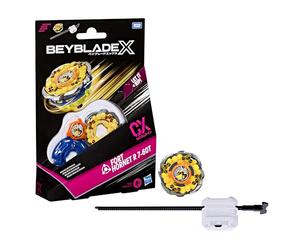 Beyblade X Starter Pack Fort Hornet R 7-60T CX, toupie et Lanceur