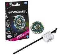 Beyblade X Starter Pack Fortress Knight GV 8-70UN CX Infinity, toupie de type défense avec lanceur, toupies de compétition, dès 8 an