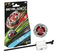 Beyblade X, Starter Pack Scythe Incendio 4-60T avec toupie de compétition à rotation droite de type équilibre et lanceur, des 8 ans