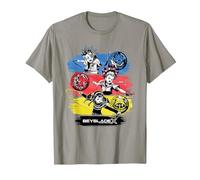 Beyblade X Team Persona Colors T-Shirt, Homme, Ardoise, 3XL