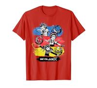 Beyblade X Team Persona Colors T-Shirt, Homme, Rouge, M