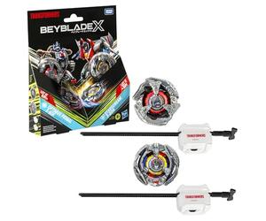Beyblade X Transformers Collab Optimus Primal 3-60F vs. Starscream 3-80N, Multipack