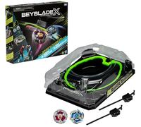 Beyblade X Xtreme Battle Set with Beystadium Arena Featuring X-Celerator Rail, 2 Right-Spinning Top Toys, 2 Launchers, Toys for Boys and Girls, 8+