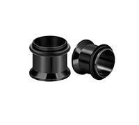 Beydodo Écarteur d Oreilles 14mm, Ecarteur Oreilles Tunnel Acier Chirurgical 2 Pièces Noir Ecarteur Oreilles Plug 9/16 inch Boucles d'oreilles Femme