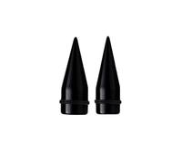 Beydodo Ecarteur d Oreilles 19mm, Tunnel Ecarteur Oreille Acrylique 2 Pièces Noir Plug Tunnel Écarteur 3/4 inch