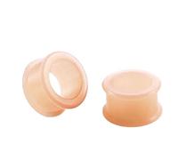 Beydodo Ecarteur d Oreilles 20mm, Ecarteur Oreilles Tunnel Silicone 2 Pièces Couleur Chair Plug Tunnel Écarteur 3/4 inch