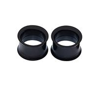 Beydodo Tunnel Oreille 26mm, Ecarteur d Oreilles Acier Chirurgical 2 Pièces Oreille Tunnel Cerceau Noir