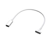 BEYEE 60W Sortie Câble USB-C Femelle - Adaptateur d'interface - Convertisseur de Charge de Type C - Compatible avec 2012-2015 Pro 13'' Air 11'' 13'' (Pointe en T)