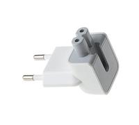 BEYEE AC Adapter Plug Convertisseur de Chargeur de Voyage, Connecteur de Rechange pour tablettes iPod, iPhone, iPad, Adaptateur Secteur Macbook (1xEU Plug) White