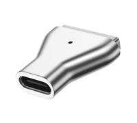 BEYEE Adaptateur USB C vers magnétique, type C vers 2 têtes en T magnétiques PD 100 W, convertisseur de charge rapide, compatible avec MacBook Air Pro 2013-2015