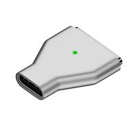 BEYEE Adaptateur USB C vers magnétique, type C vers magnétique 3 T-Head PD 140 W, convertisseur de charge rapide, compatible avec MacBook Pro Air 2021-2023 (Magnetic 3rd)