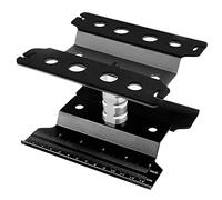 BEYEE Station de réparation de Voiture RC, Rotation à 360 degrés en Aluminium pour 1/8 1/10 1/12 TRX4 SCX10, RC Crawler Monster Truck Buggy (Noir)