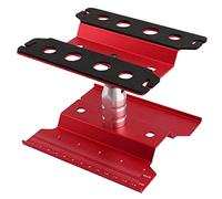 BEYEE Station de réparation de Voiture RC, Rotation à 360 degrés en Aluminium pour 1/8 1/10 1/12 TRX4 SCX10, RC Crawler Monster Truck Buggy (Rouge)