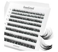 BEYELIAN Extensions de cils DIY 96 grappes de cils courbure C (ZJ02)