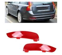 BEYEPZNZCK Feux Stop Pour Volvo S40 V50 2008-2015 Feu Stop Arrière Réflecteur Lampe Lentille 30763345 30763346(1 Left and 1 Right)