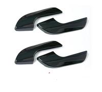 BEYEPZNZCK Voiture Piècesrechange poignées porte intérieures Autocollants Décoratifs Pour Poignée De Porte Intérieure Voiture, Coque Protection Pour Alfa Pour Romeo Pour Giulietta( Black-4pcs)