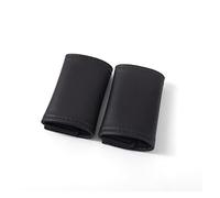 BEYEPZNZCK Voiture Piècesrechange poignées porte intérieures Lot de 2 housses de protection en cuir PU pour poignée de porte intérieure de voiture, accessoires de style( J)