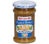 BEYER Fruits à tartiner 96% de Mirabelles 245 g