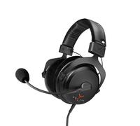beyerdynamic MMX 300 Pro Casque Gaming, fermé, 48 ohms, Noir | Made in Germany, transducteur STELLAR.45, microphone à condensateur, localisation précise pour le gaming
