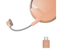 beyerdynamic Pack Upgrade AVENTHO Y avec dongle USB-C et microphone | Dongle USB-C faible latence et microphone boom pour appels, chats vocaux, création et gaming occasionnel, Peach Blush