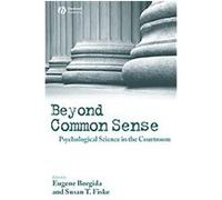 Beyond Common Sense Eugene Borgida (Auteur)