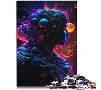 Beyond Human Puzzles pour Adultes 1000 pièces Jouets de Jeu en Carton recyclé pour Adultes 10,27 x 14,96 Pouces