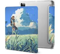 Beyond The Clouds, The Promised Place Étui Pour Ipad Pro 2021 Avec Plumier, Résistant Aux Chocs, Veille/Réveil Automatique, Housse De Protection Transparente Pour Tablette 11 Pouces