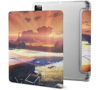 Beyond The Clouds, The Promised Place Étui Pour Ipad Pro 2021 Avec Plumier, Résistant Aux Chocs, Veille/Réveil Automatique, Housse De Protection Transparente Pour Tablette 11 Pouces