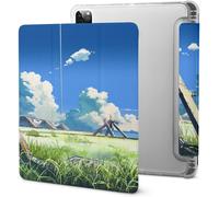 Beyond The Clouds, The Promised Place Parallel Universe Étui Pour Ipad Pro 2021 Avec Plumier, Résistant Aux Chocs, Mise En Veille/Réveil Automatique, Coque De Protection Transparente Pour Tablette 11 