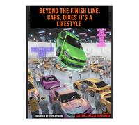 Beyond the Finish Line: CArs, Bikes it's a lifestyle: A High-Detail Coloring Book of Custom Cars & Bikes