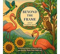 Beyond the Frame: Adult Coloring Book Journey to Inspire, Relax & Create Your Own Wall Art: 50+ Frame-Ready, Stress-Relieving Designs - Exotic Nature, ... Landscapes for Mindfulness & Creativity
