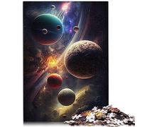 Beyond The Milky Way 1000 pièces Puzzles pour Adultes Cadeaux Puzzles en Bois Jeu Jouets pour Adultes Puzzles familiaux Cadeau 19,7 x 29,5 Pouces